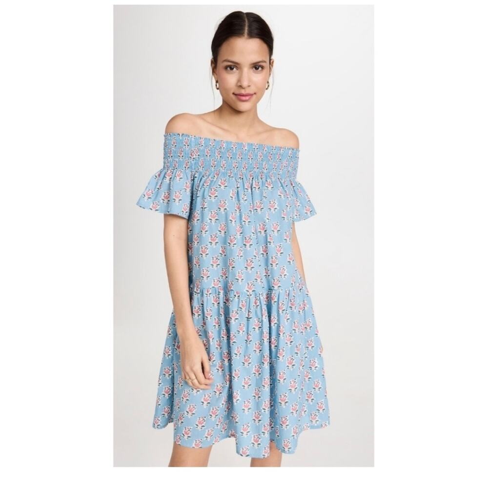 Marea Louise Floral Boho Shortie Floral Dress